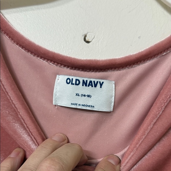 Old Navy Pink Tiered Dress - Picture 2 of 2